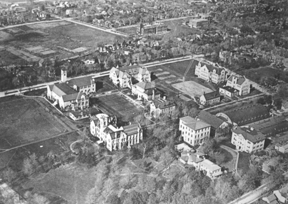 Comparison of Aerial Photo of Queen’s University In Kingston – My Undergraduate School