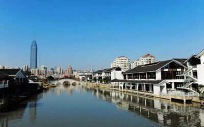 Comparison of Wenruitang River in Wenzhou 2000 V.S. 2018