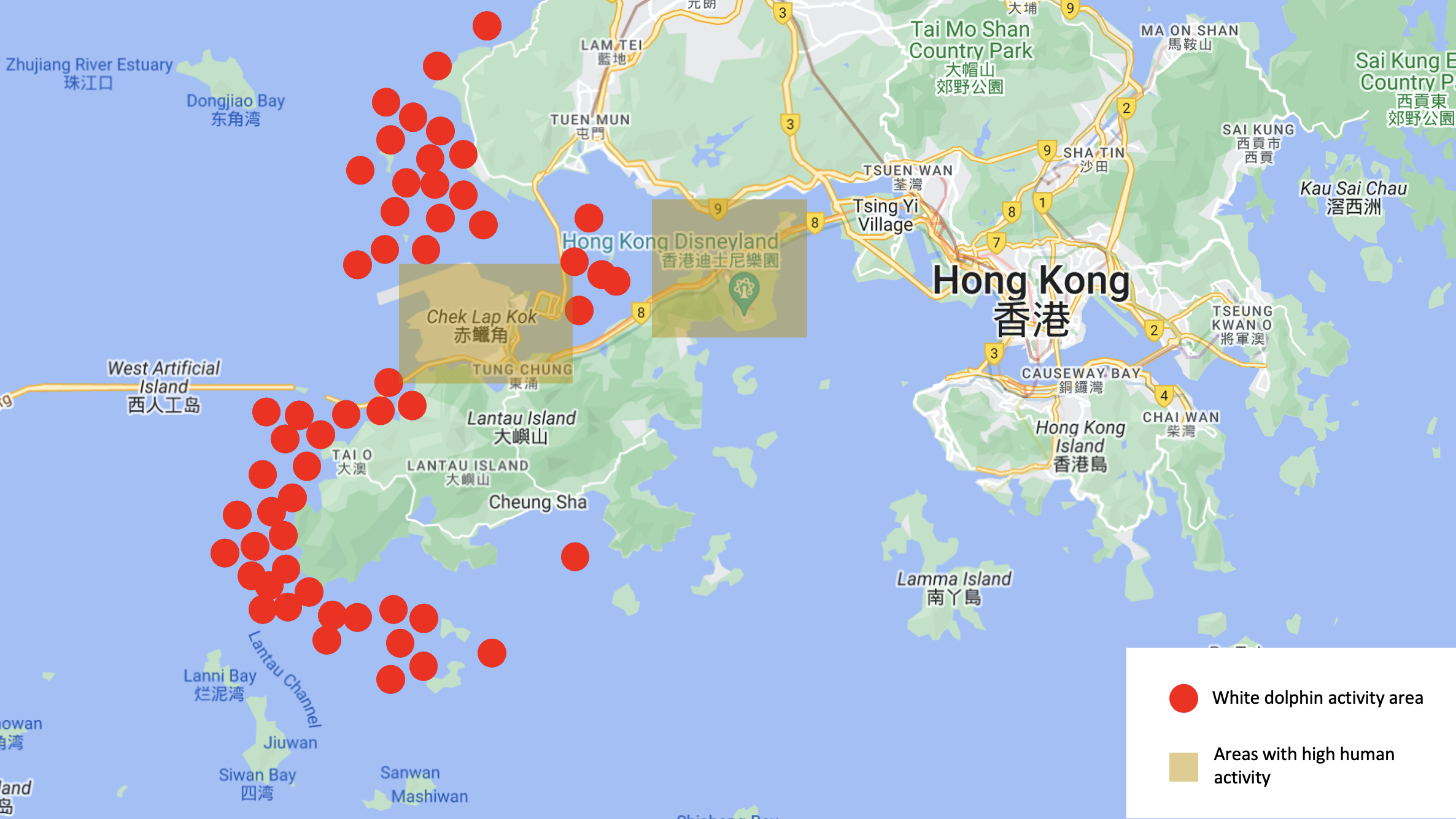 Janice‘s Map by Google