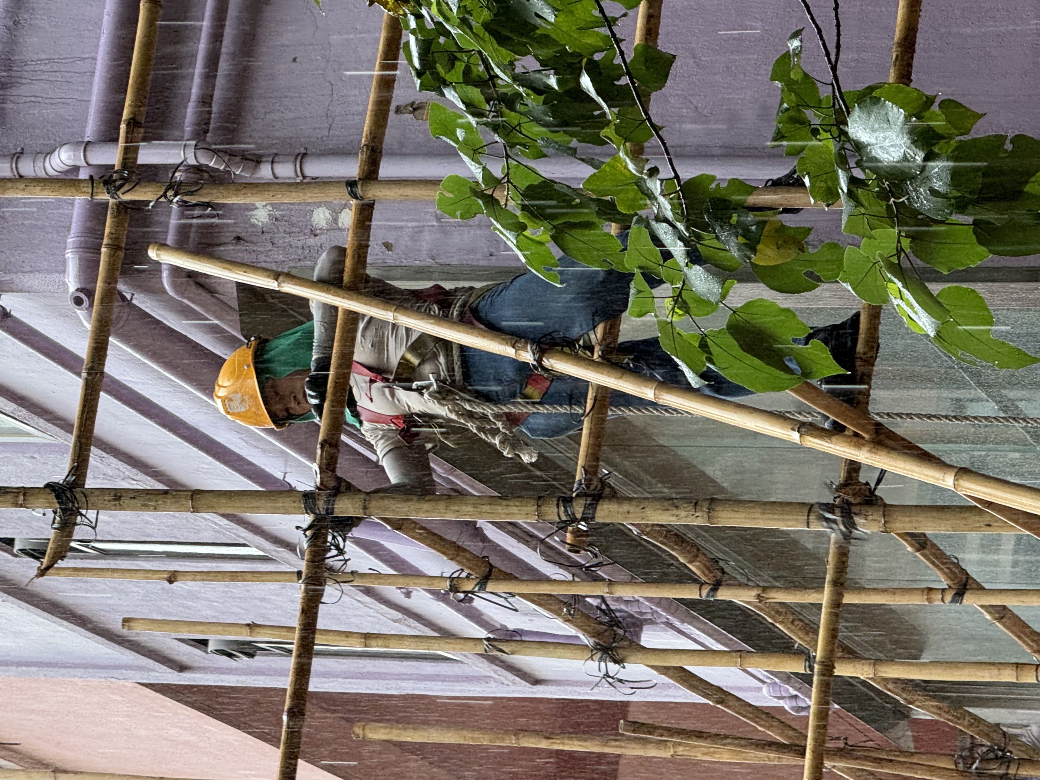 A rainy day of Wan Chai