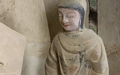 The loneliest Buddha in the Mogao Caves