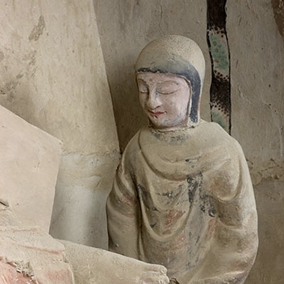 The loneliest Buddha in the Mogao Caves