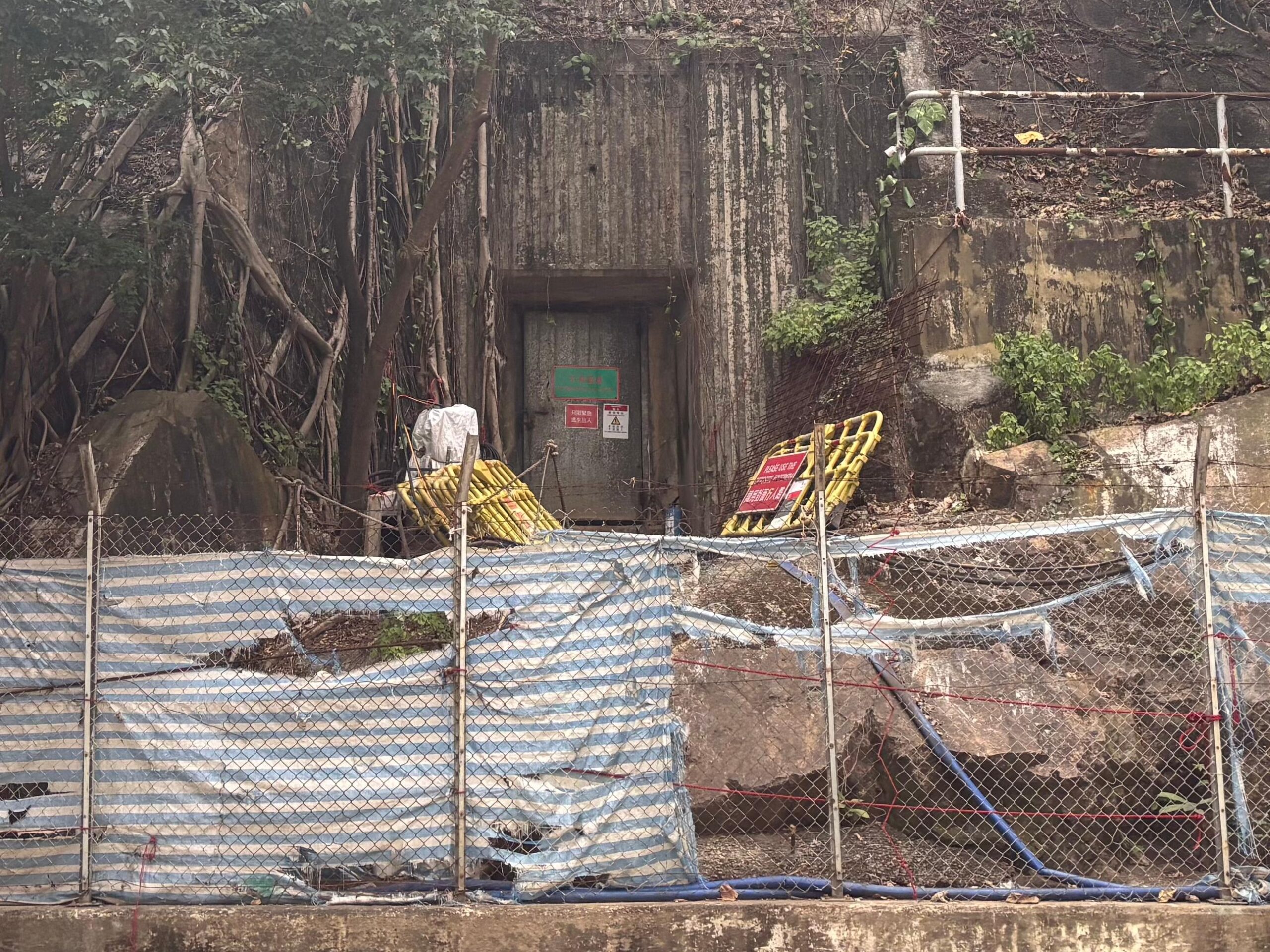 The air-raid shelter on Belcher’s Street