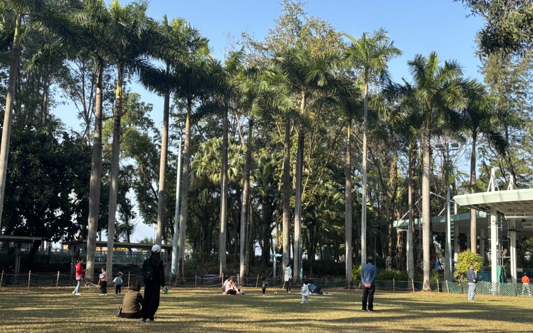 Belcher Bay Park in Kennedy Town
