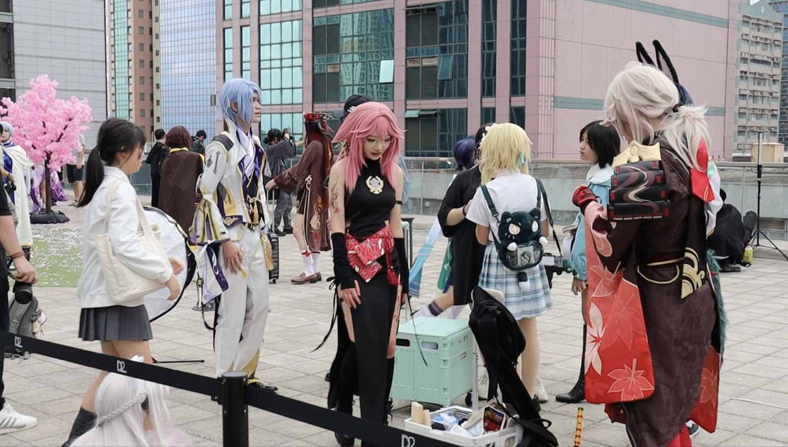 Cosplayers in Comic Con in HongKong | Photo by Ruoyi Kong